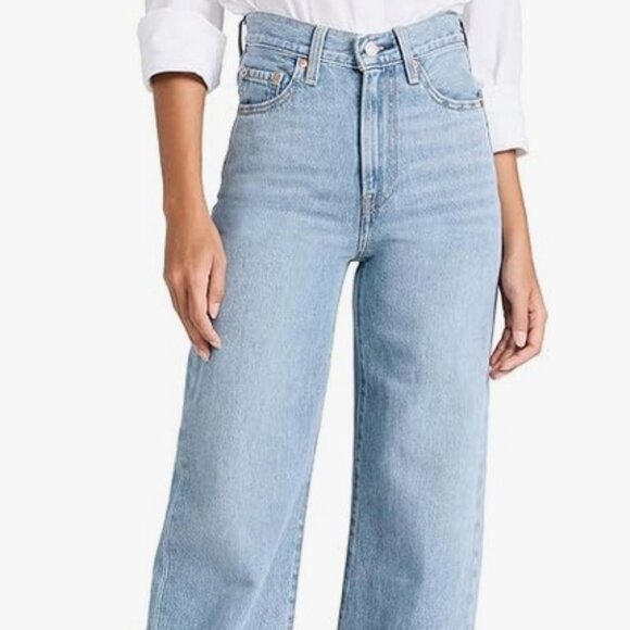 Levi's Women's Ribcage Wide Leg Jeans - NEW - Picture 1 of 9